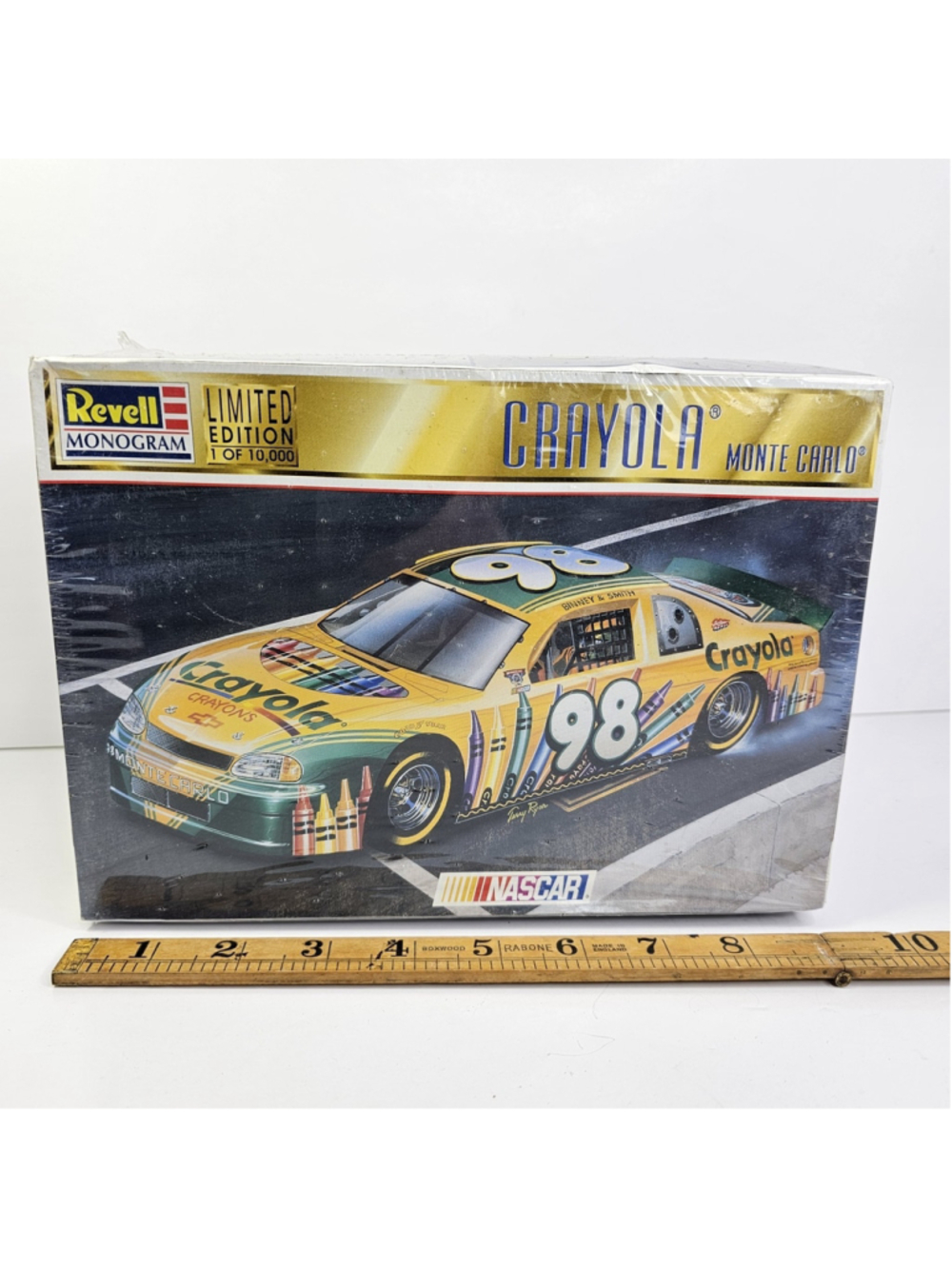 SEALED Revell #98 Crayola Monte Carlo Limited Ed. Kit 85-4141 1998 Vintage NEW